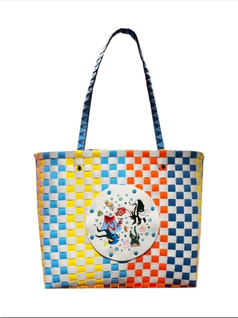 Disney Finding Nemo Woven Beach Tote Bag